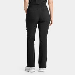 Alternative view of women's yoga waistband flare pant | 9813