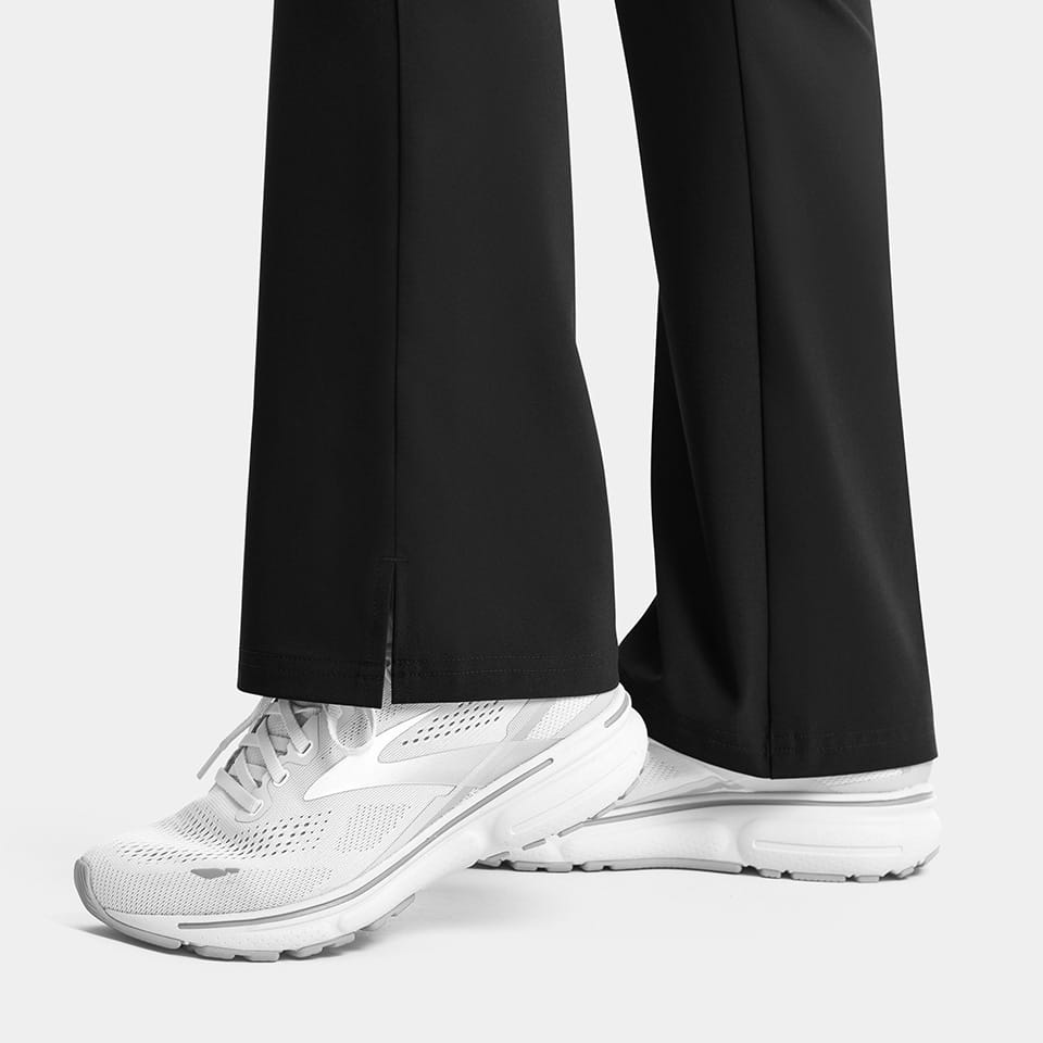 Women's yoga waistband flare pant | 9813 - image 3