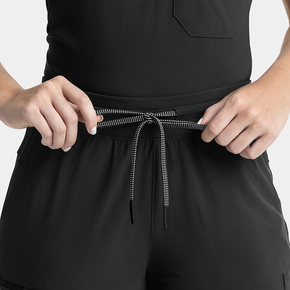 Women's yoga waistband flare pant | 9813 - image 4