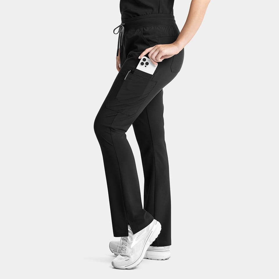 Women's yoga waistband flare pant | 9813 - image 5