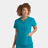 Epic by irg 4802 womensnotchednecktop teal tel 01 irg scrubs