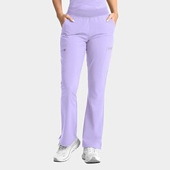 Women's Full Elastic Band Flare Leg Pant | 5093