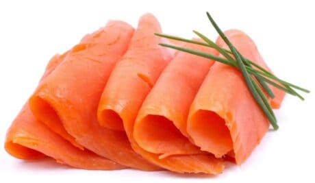 a close up of food