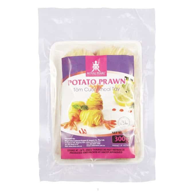 a package of food on a white background