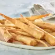 a plate of fried food