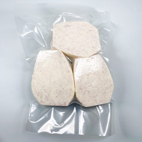 a group of white food in a plastic bag