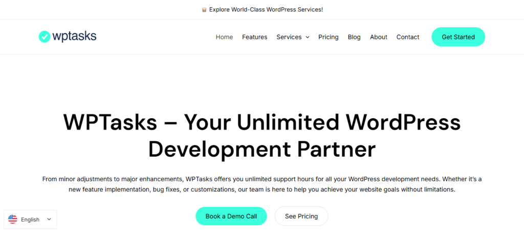 WPTasks Homepage - Seahawk WPTasks Homepage
