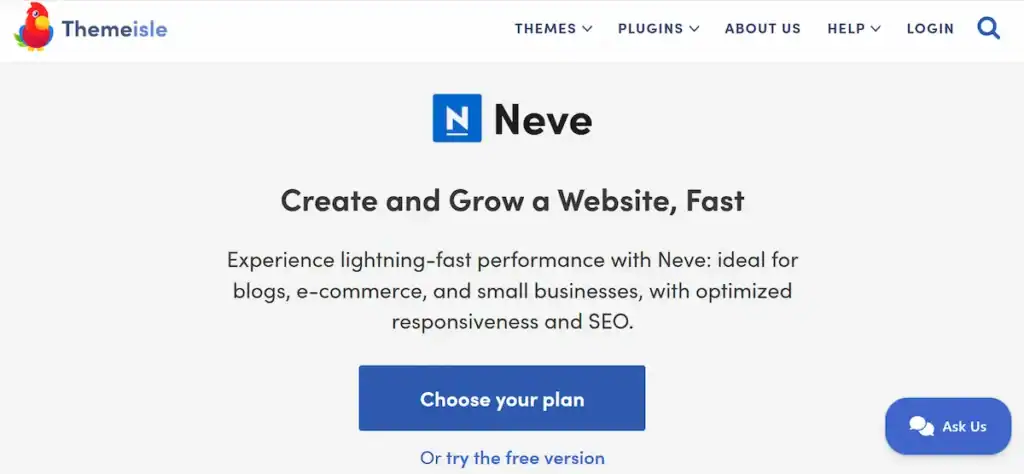 Tema Neve para WordPress 