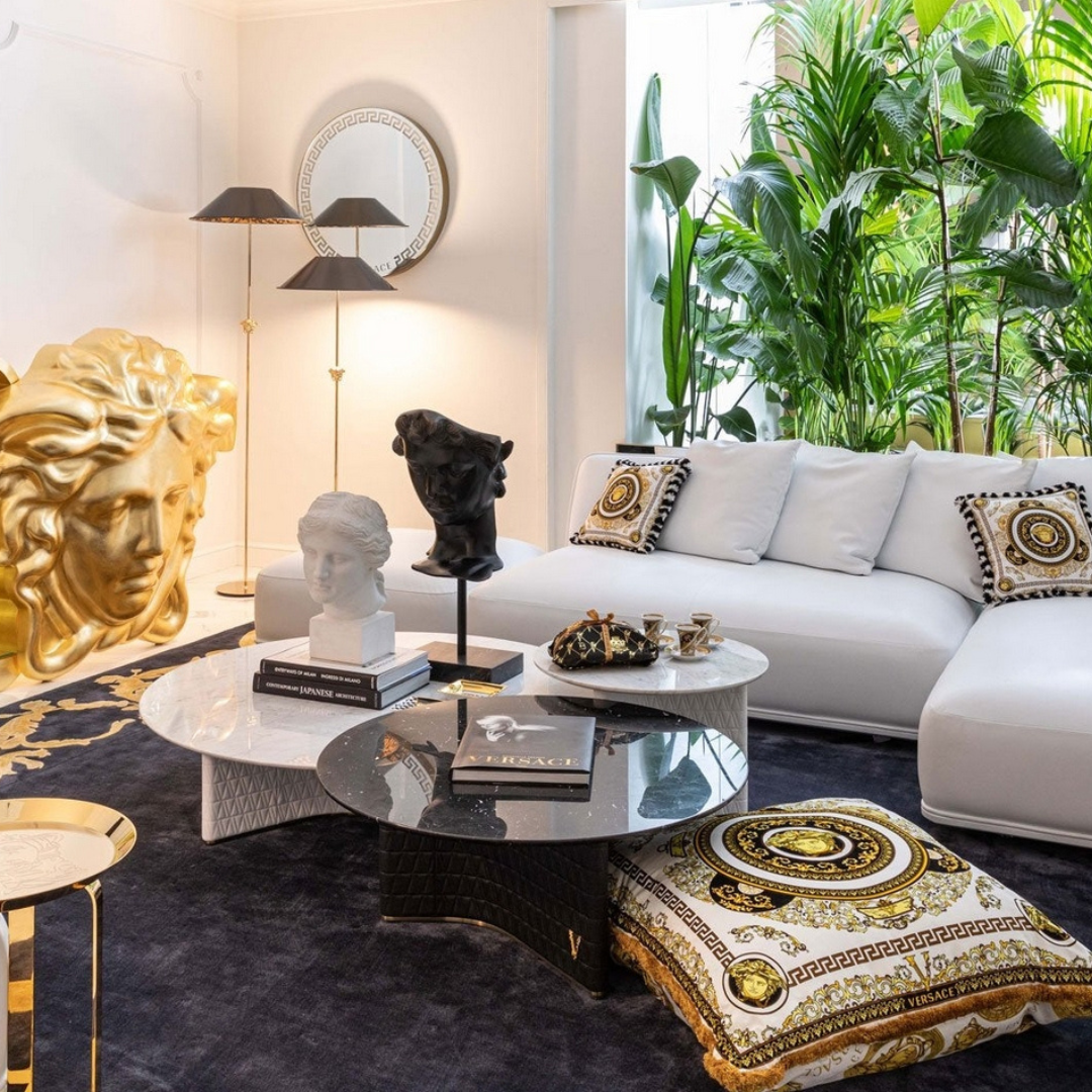 Versace Home Brand logo – Seasons of Living