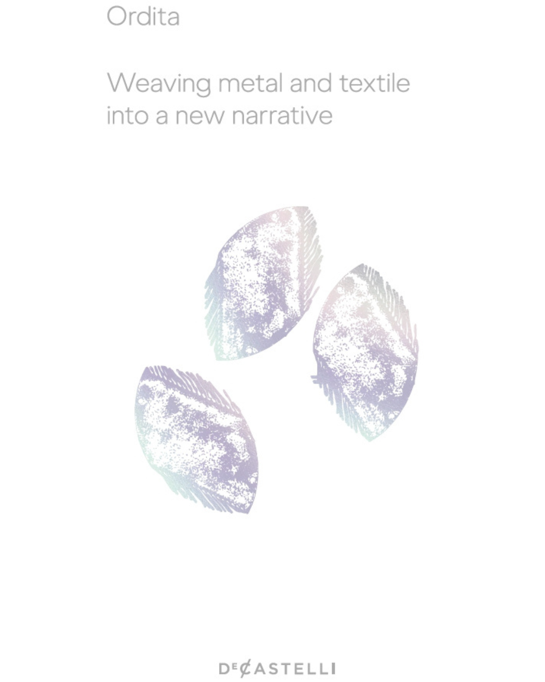 De Castelli Ordita brochure cover – Seasons of Living