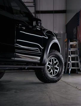 Technician performing mobile detailing in New York