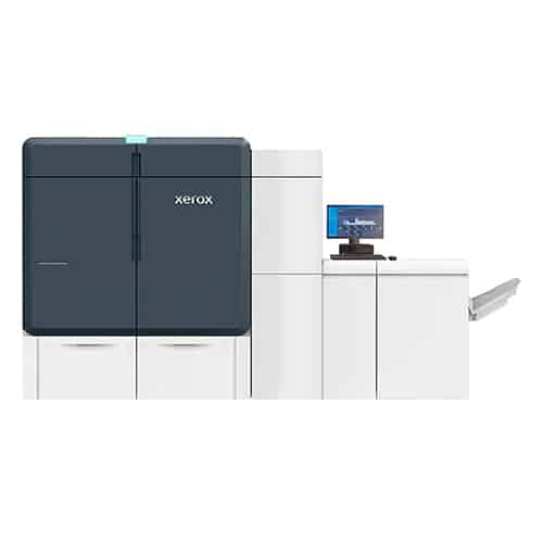 Industrial Xerox copier machine for high-volume printing and document management.