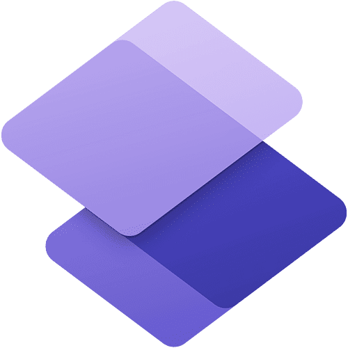 Modern layered graphic design representing digital solutions and innovation by Segue Systems.