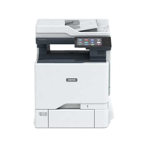 High-capacity Xerox multifunction copier with touchscreen interface for office use.