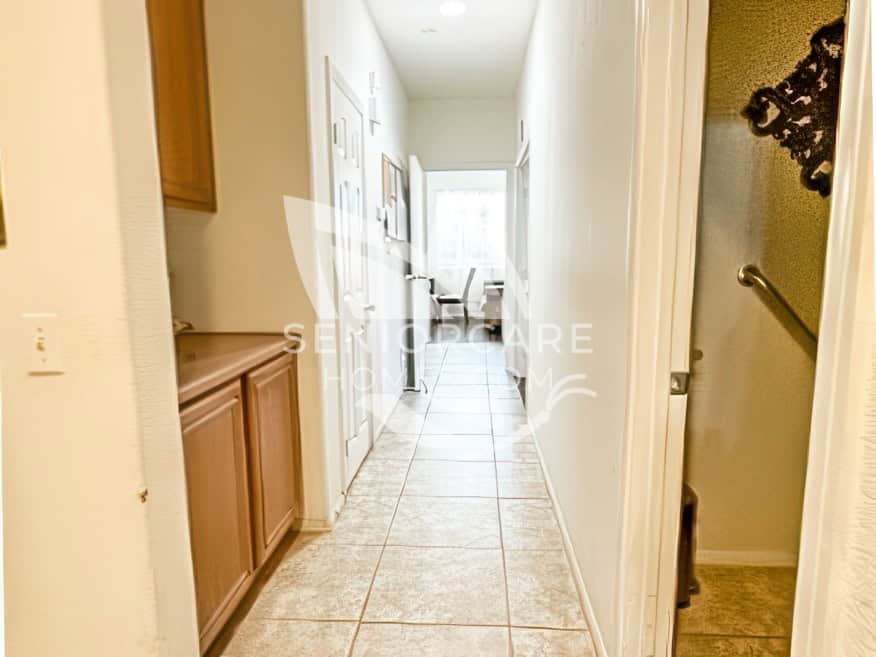 Hallway at Guiding Hands RCFE Meniffee, CA
