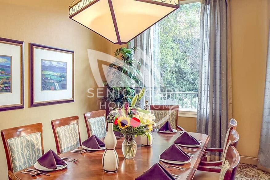 Private Dining Room at Atria Santa Clarita