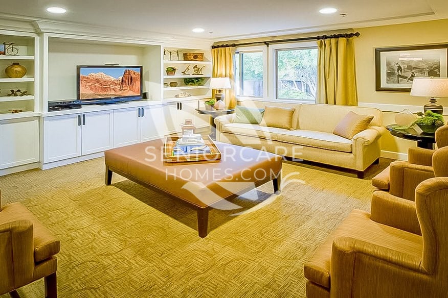 Lounge area at Atria Sunnyvale