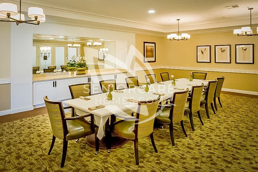 Private Dining room at Atria Sunnyvale