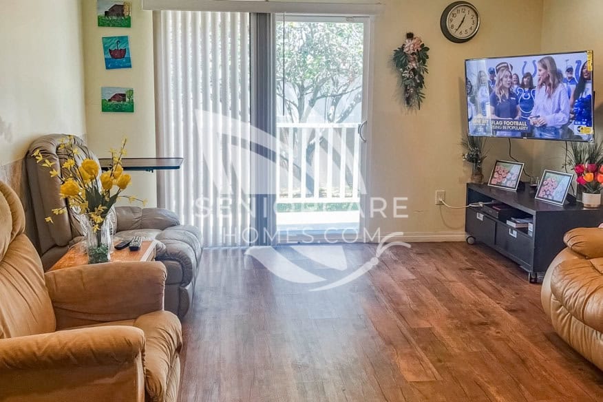 Bright sunny living room in Bright Sunlife Guest Home