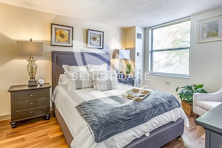 Beautiful private bedroom at Brookdale Hawthorn Lakes
