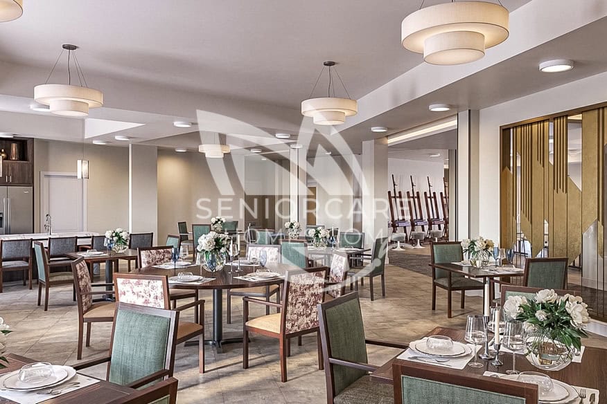 Beautiful, large dining area at Watermark Sonrisa Roseville