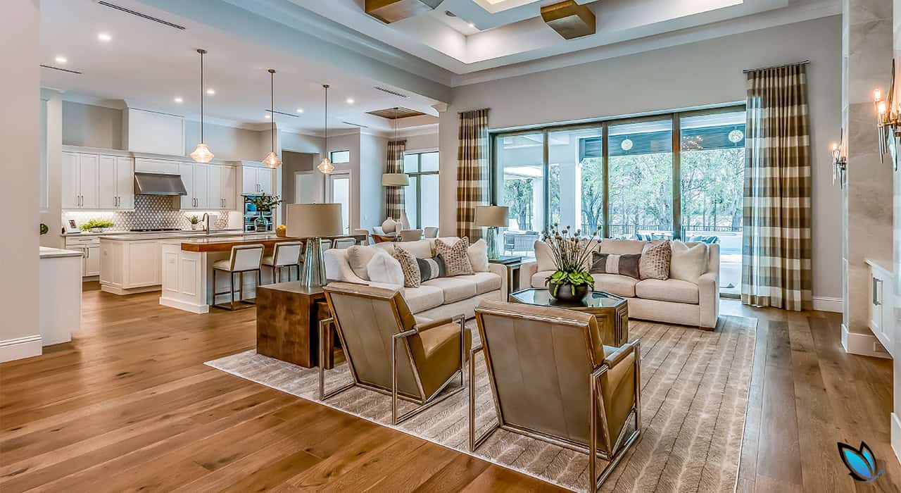 Brookdale Senior Living Modern Great Room