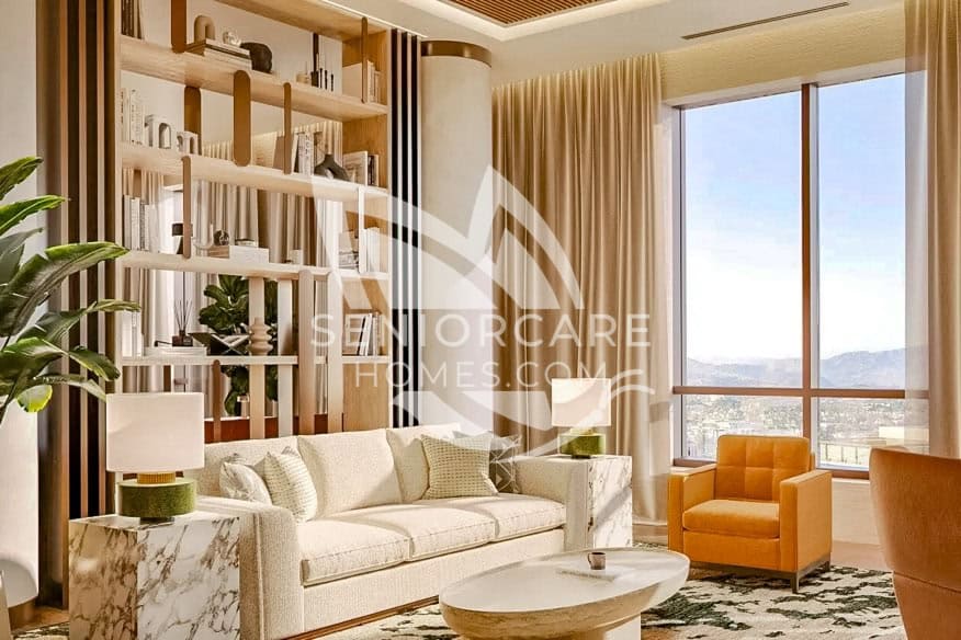 Picture of a couch with a view at Ellore Senior Living