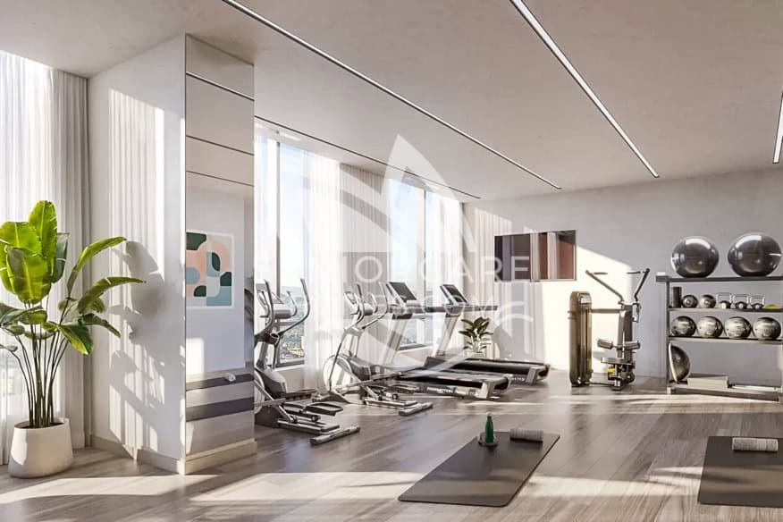 Exercise equipment and area at Ellore Senior Living
