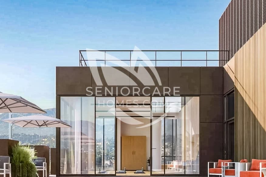 View of the bedroom at Ellore Senior Living