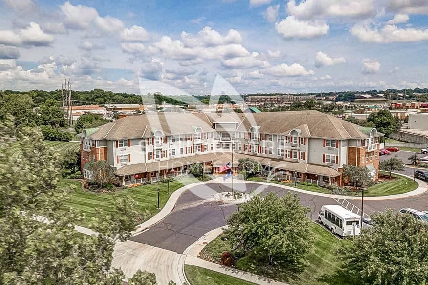 Exterior of Pegasus Living of Overland Park