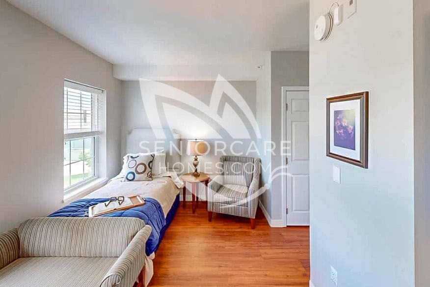 Private Bedroom at Pegasus Living of Overland Park