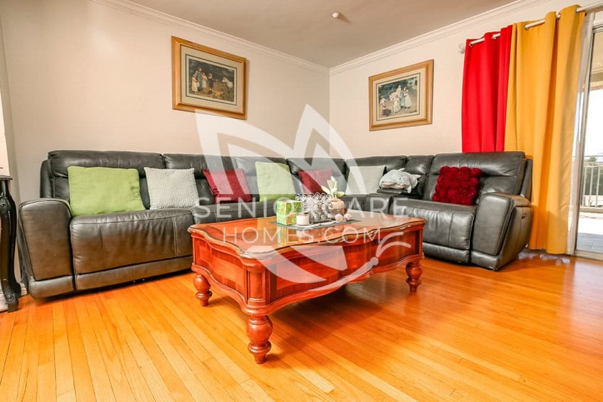 Living room area at A Quiet Sunset