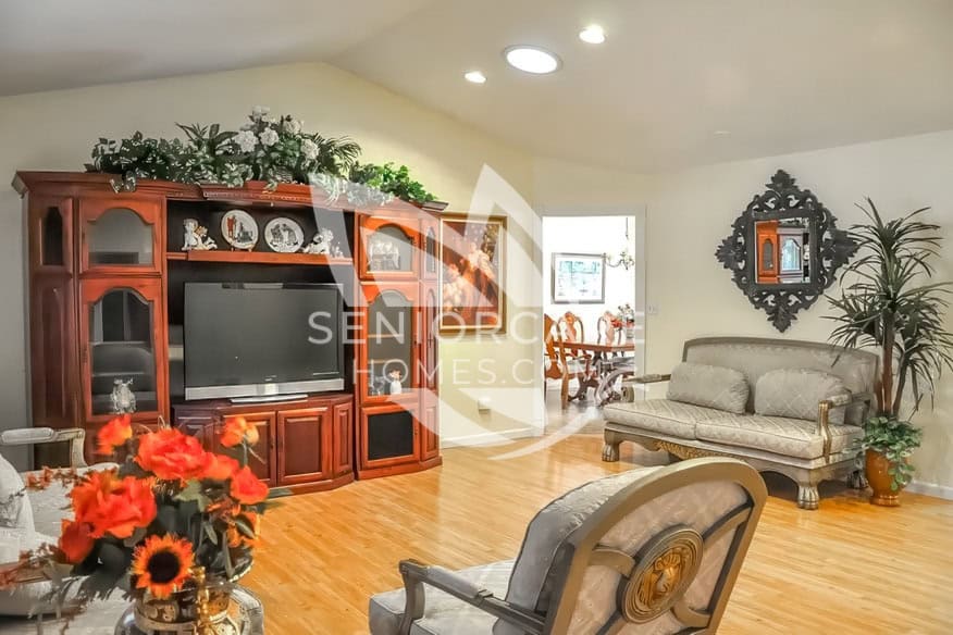 Living room at Angels Crest Home 2