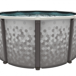 Piscine Calypso résine mur grayrock