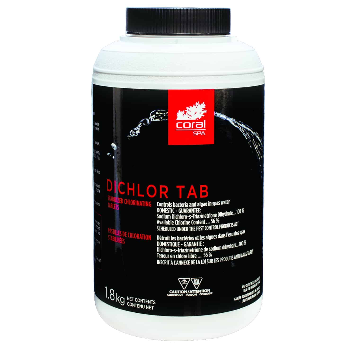 Pastilles de chloration stabilisés   1.8kg