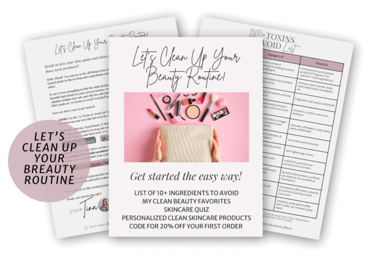 let's clean up your beauty routine PDFs