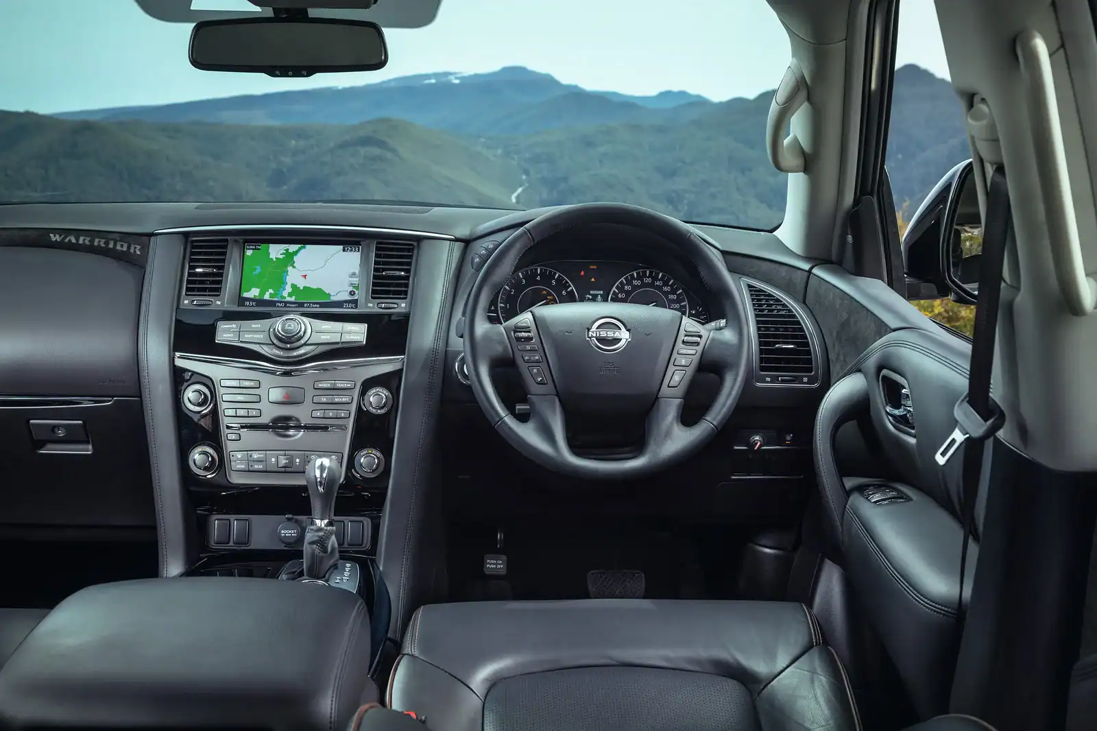 Interior upgrade for Nissan Patrol vehicle.