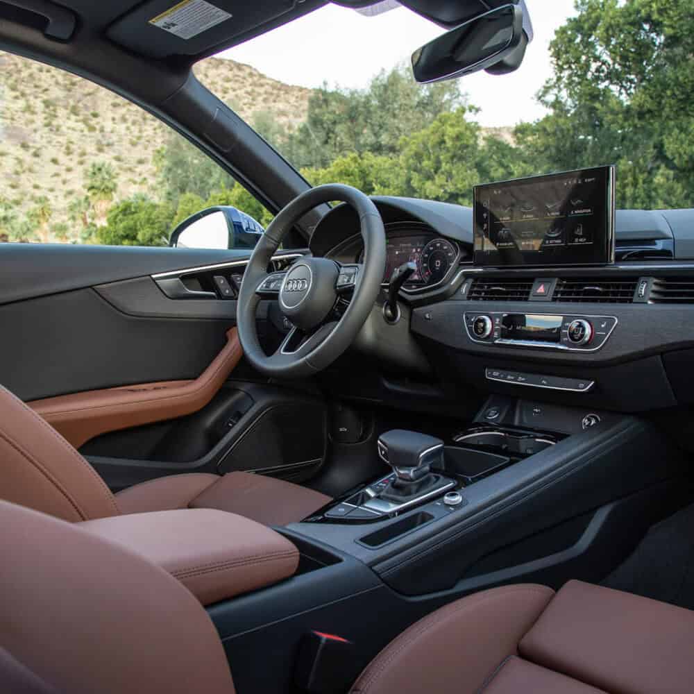 Interior car accessories for Audi A4, focusing on premium quality and modern design.