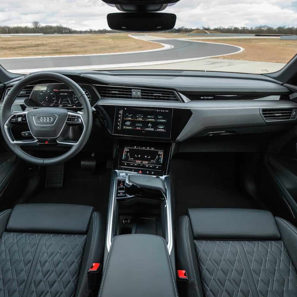 Interior upgrade for Audi e-tron vehicle.