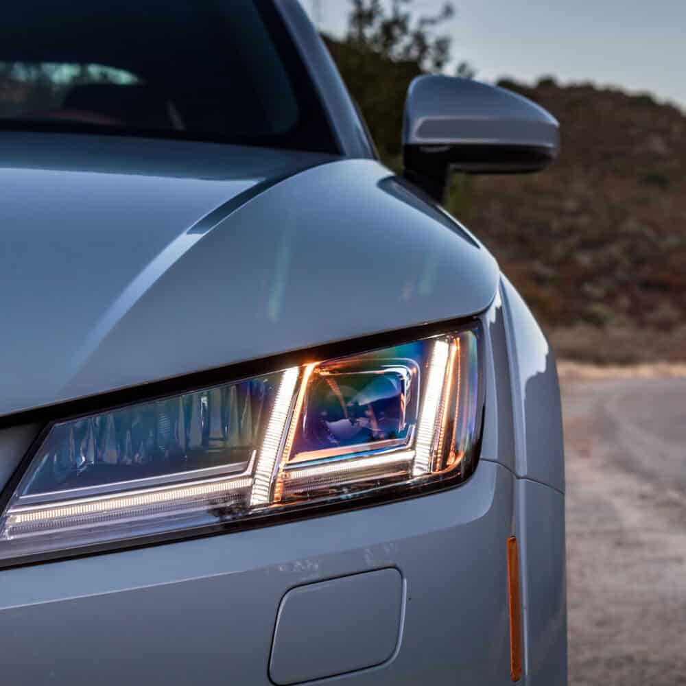 High-quality Audi TT headlamp upgrade for enhanced visibility and style. Perfect for car enthusiasts.