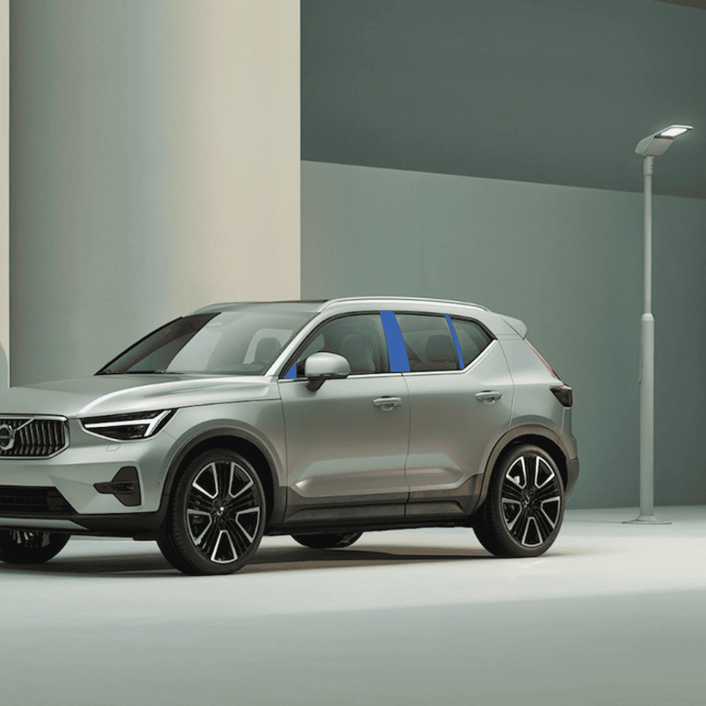Enhanced Volvo XC40 B and C-Pillar Kit for Stylish Protection.