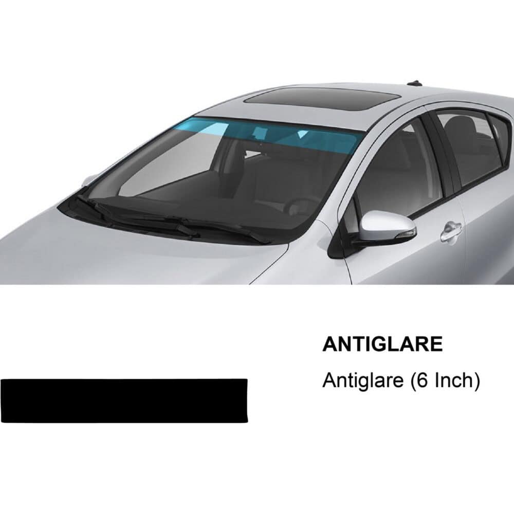 Antiglare (6 Inch) for Car Windshield.