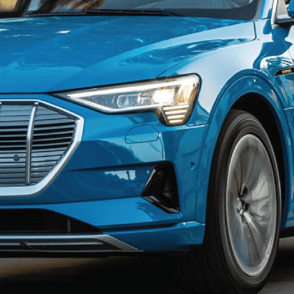 High-quality LED headlamp upgrade for Audi e-tron vehicles.