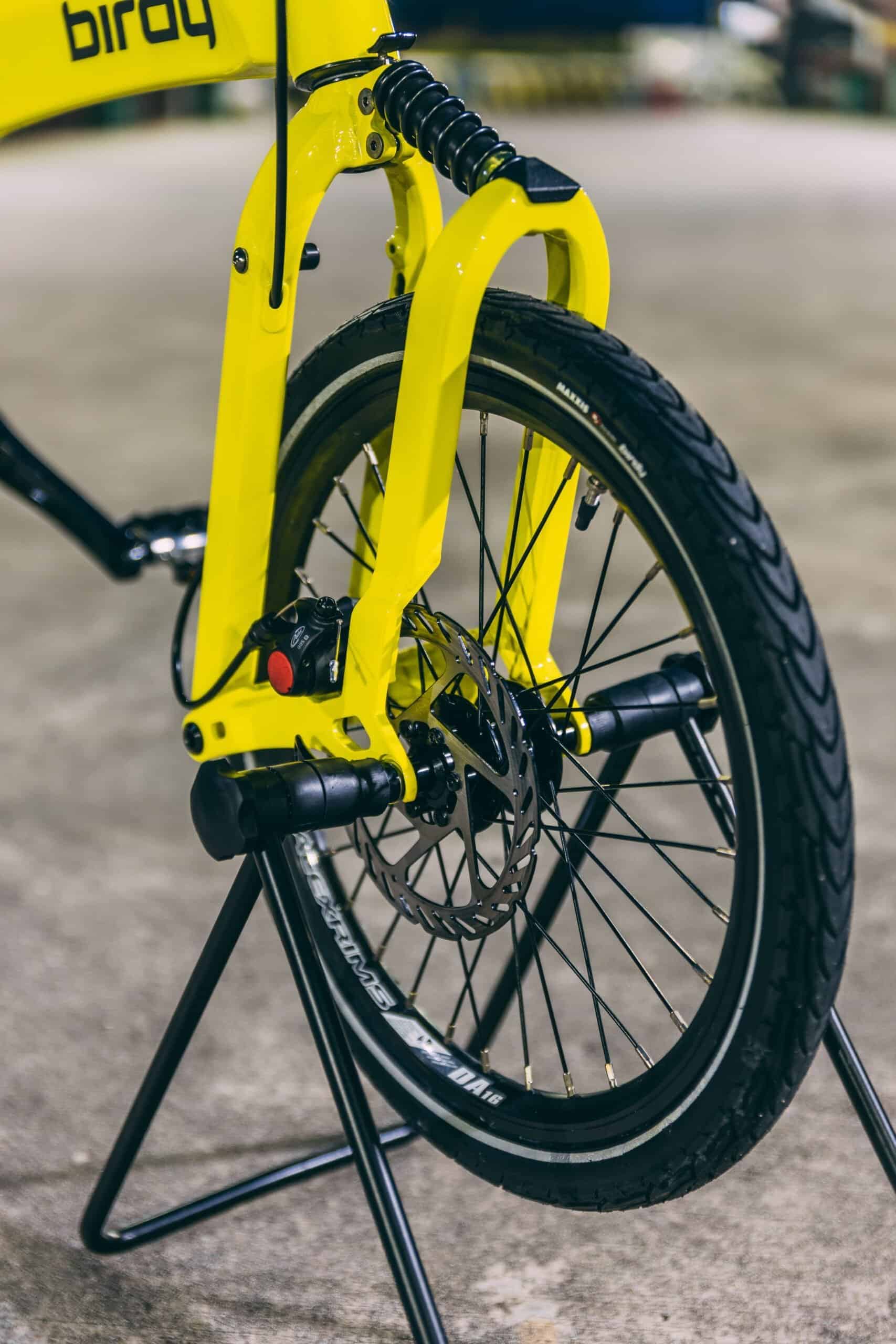 Bike Frame Protection Film for Birdy Bike.