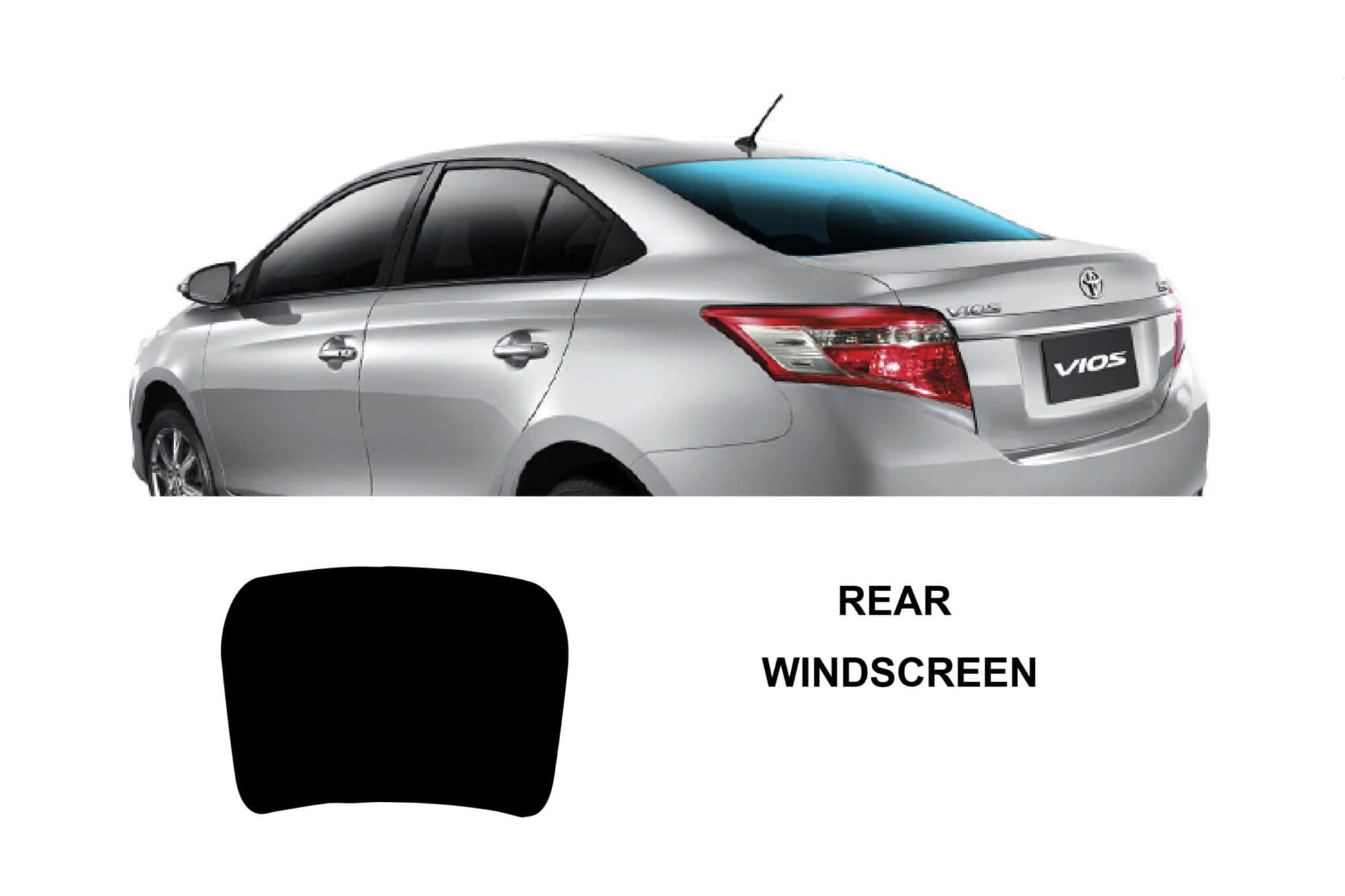 Solar Film for Rear Windscreen of Car - Rikecool Online Shop