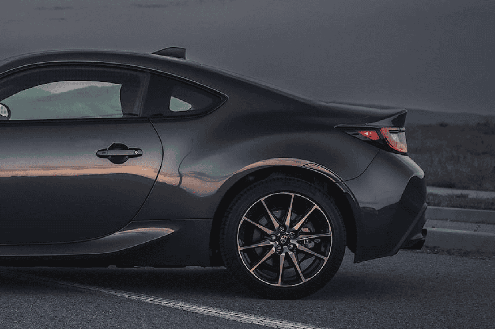 Toyota 86 rear wheel impact protection kit for enhanced vehicle safety.