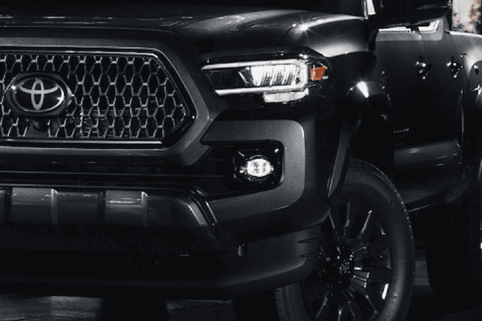 Toyota Tacoma headlamp and fog lamp upgrade kit for improved lighting performance. Perfect for off-r.