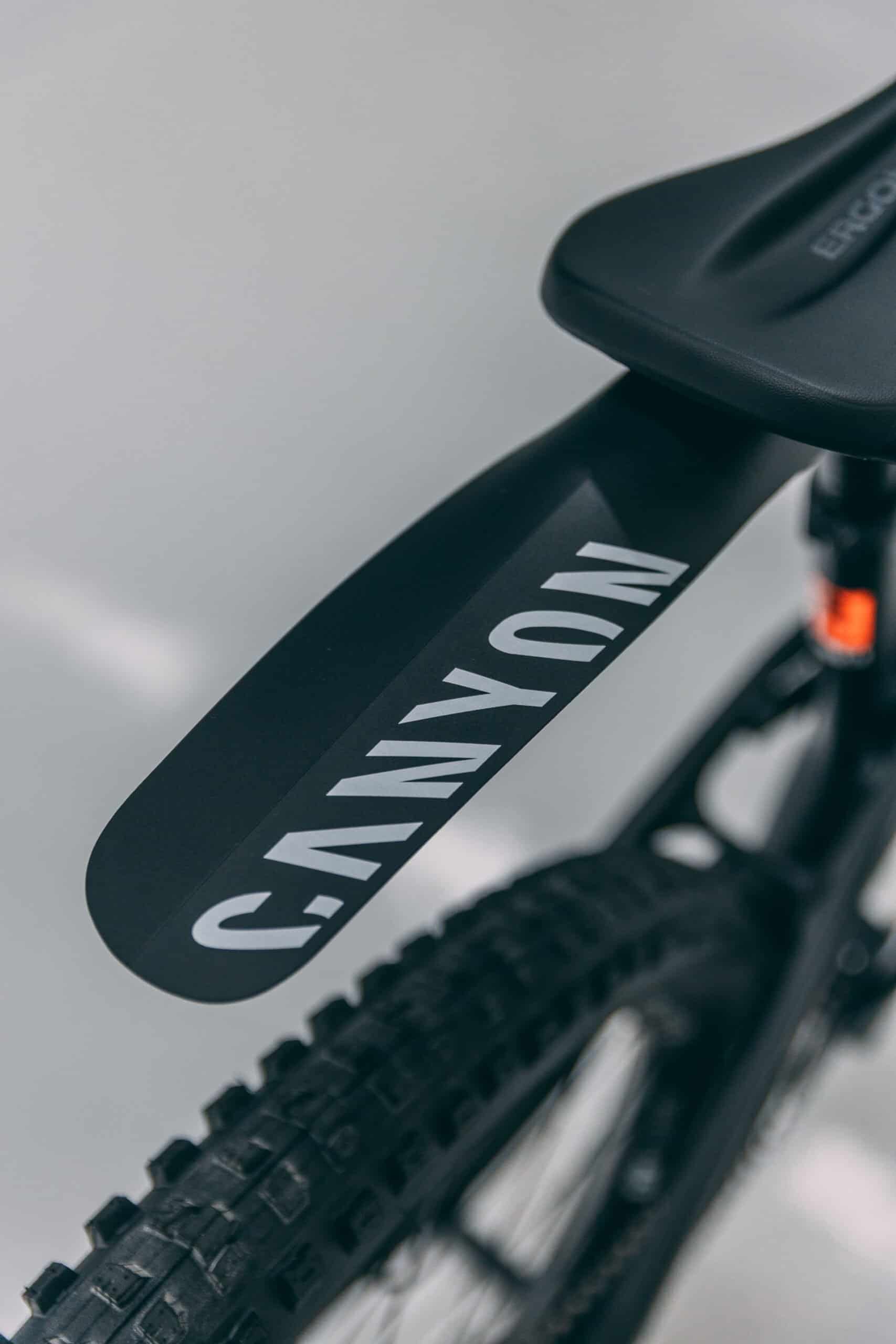 Protection film for Canyon Spectral bike frame.