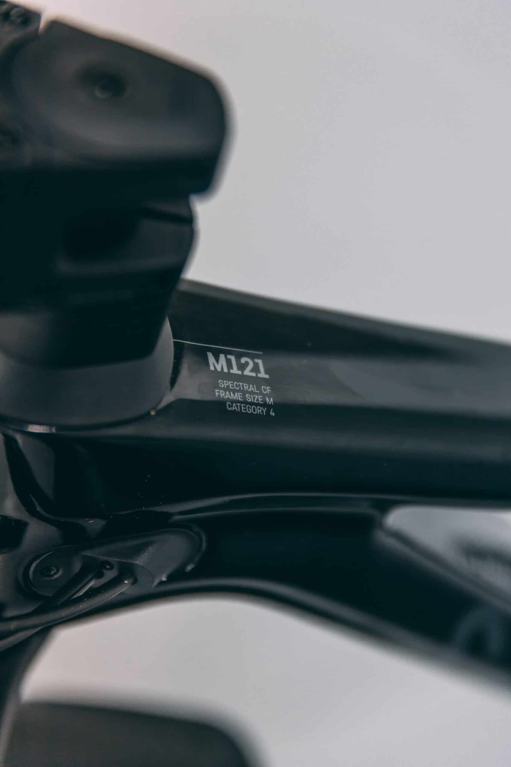 High-quality protective film for Canyon Spectral bike frame. Durable, clear, and easy to install for.