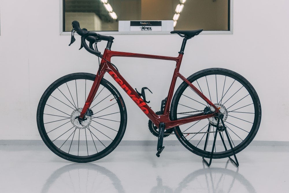 cervelo caledonia XPEL PPF installation